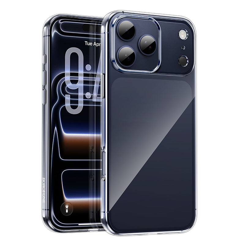 Case for Apple iPhone 17 Pro Max, Borofone, BI4 Ice, Transparent