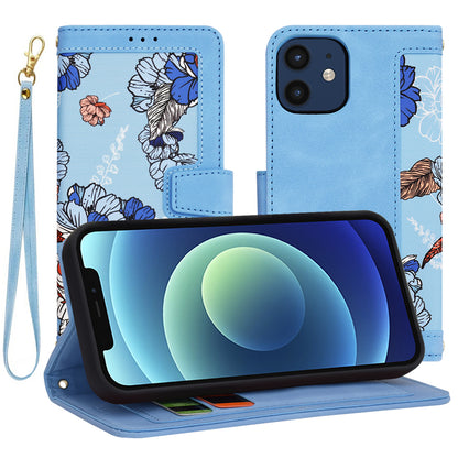 Case for Apple iPhone 12 / 12 Pro, Techsuit, FlipCraft, Blue