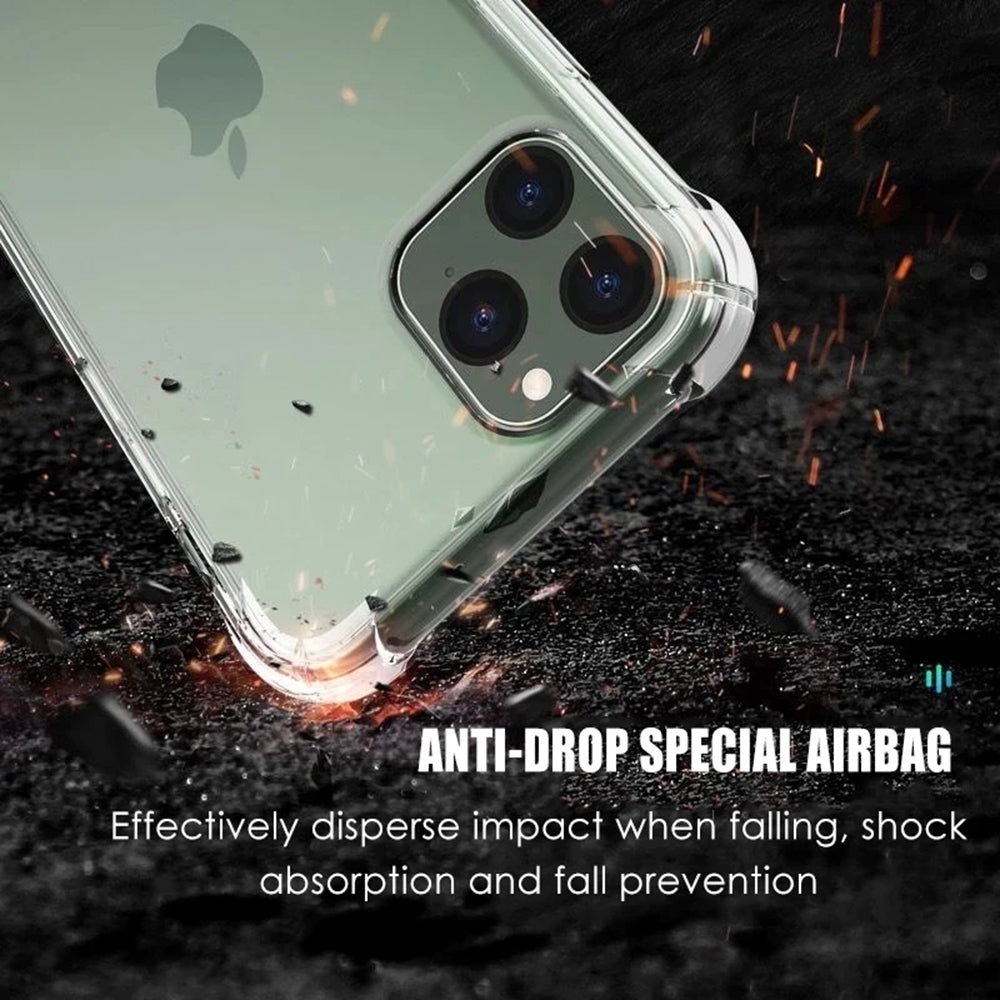 Case for Apple iPhone 13 Pro Max, Techsuit, Shockproof Clear, Transparent