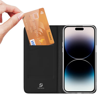 Case for Apple iPhone 14 Pro, DUX DUCIS, Skin Pro, Black