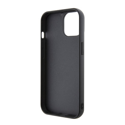 Case for Apple iPhone 15, Karl Lagerfeld, 3D Rubber Multi Logo, Black