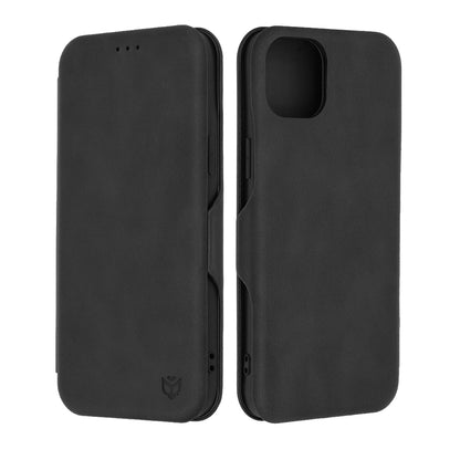 Case for Apple iPhone 15 Plus, Techsuit, Safe Wallet Plus, Black