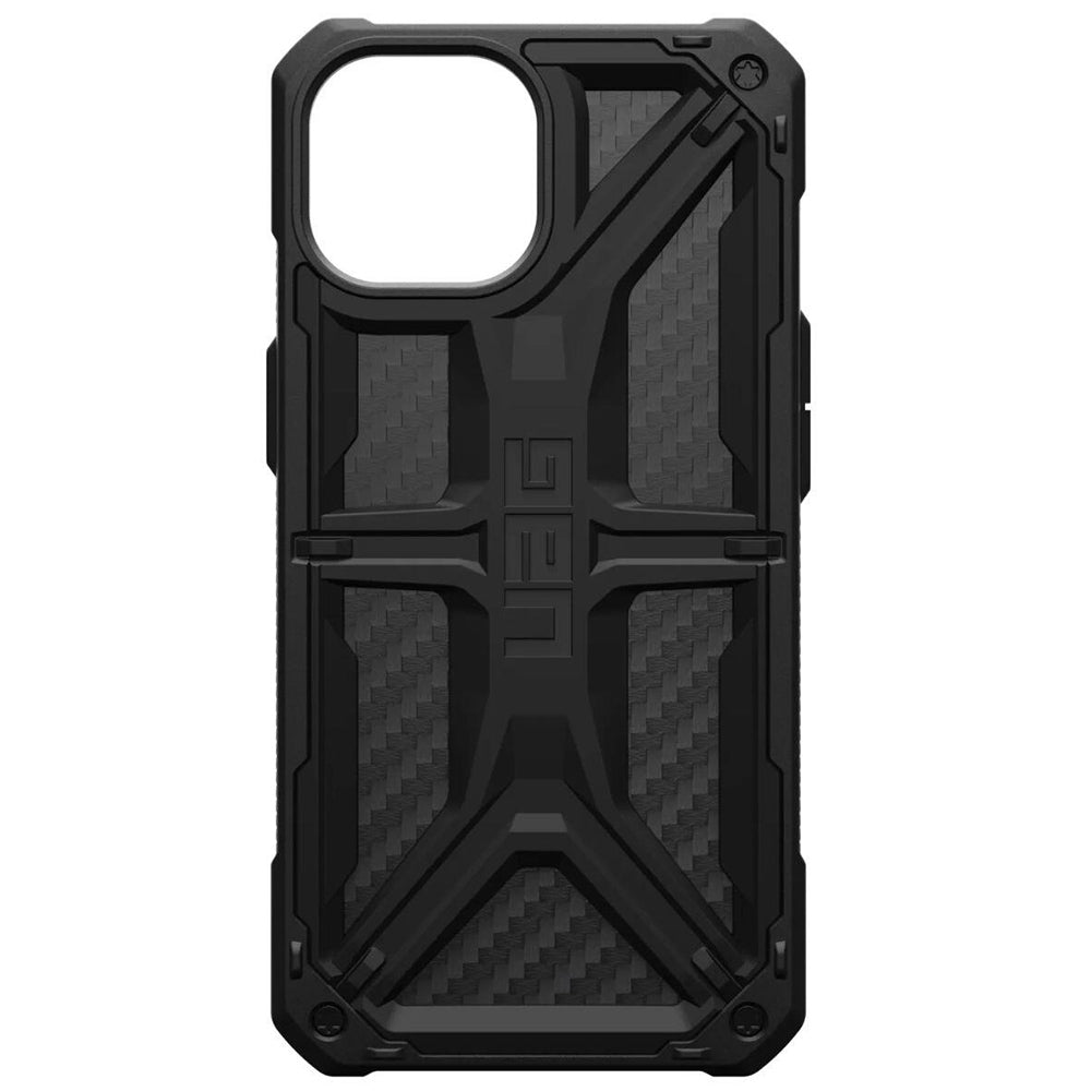 Case for Apple iPhone 15 Plus, Urban Armor Gear, Monarch Carbon, Black