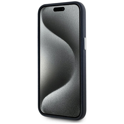 Case for Apple iPhone 15 Pro, Karl Lagerfeld, Grained Hotel RSG, Black
