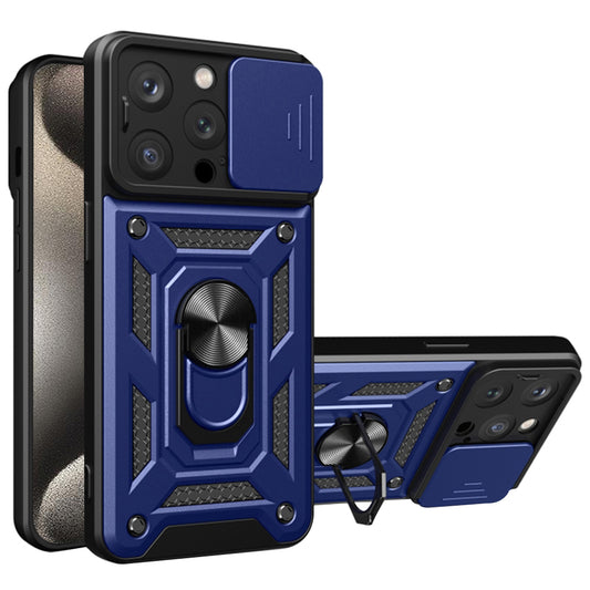 Case for Apple iPhone 15 Pro Max, Techsuit, CamShield, Blue