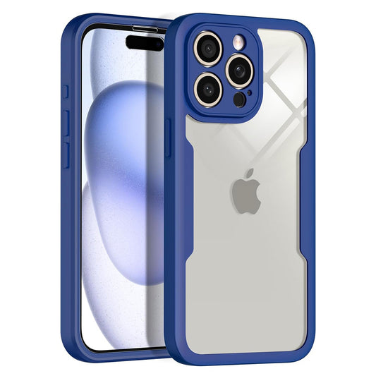 Case for Apple iPhone 15 Pro Max, Techsuit, ColorVerse 360, Blue