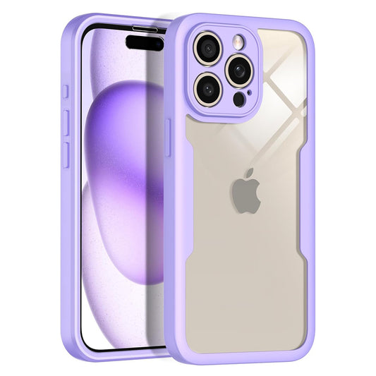 Case for Apple iPhone 15 Pro Max, Techsuit, ColorVerse 360, Purple