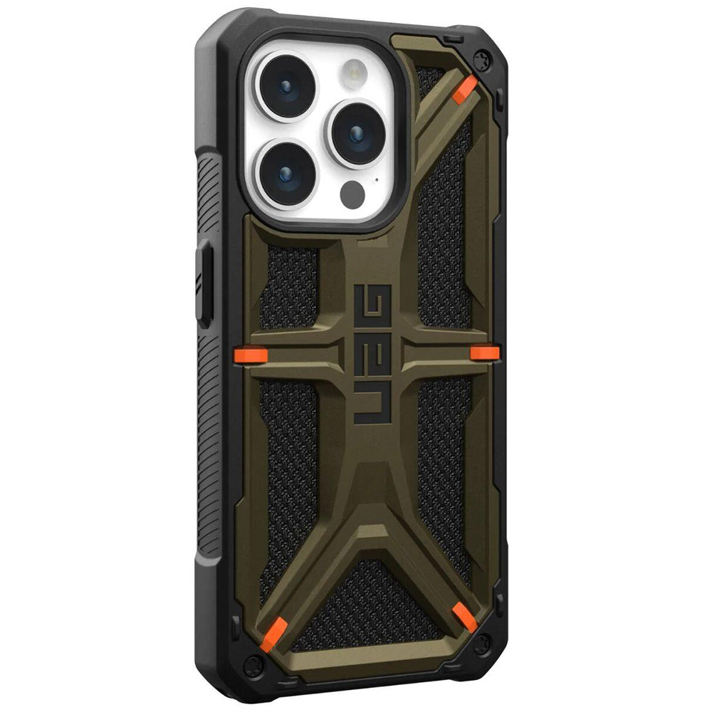 Case for Apple iPhone 15 Pro Max, Urban Armor Gear, Monarch Kevlar, Green