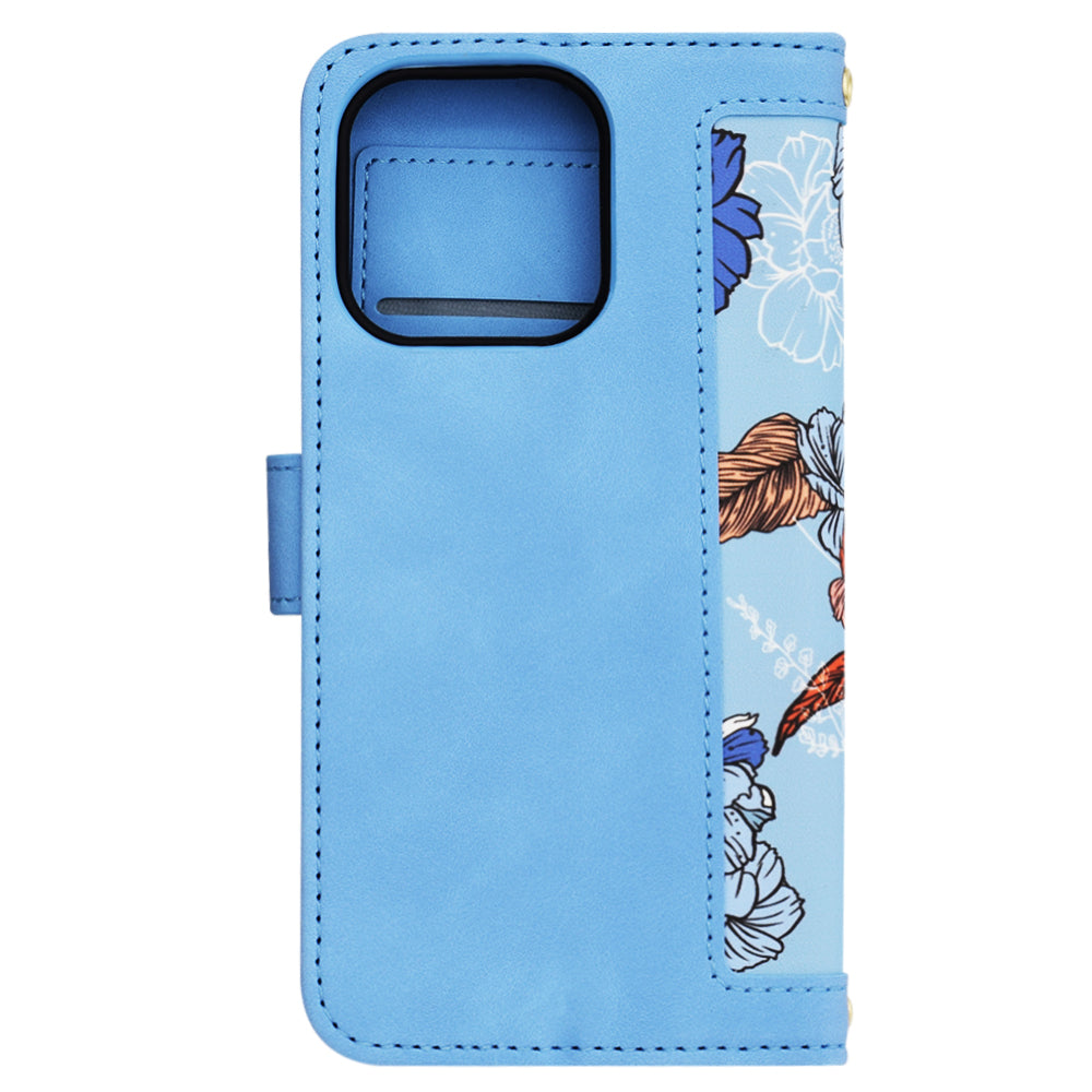 Case for Apple iPhone 15 Pro, Techsuit, FlipCraft, Blue