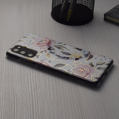 Case for Apple iPhone 15 Pro, Techsuit, Marble, White