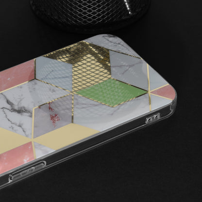 Case for Apple iPhone 15 Pro, Techsuit, Marble, Purple