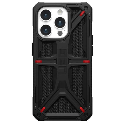 Case for Apple iPhone 15 Pro, Urban Armor Gear, Monarch Kevlar, Black