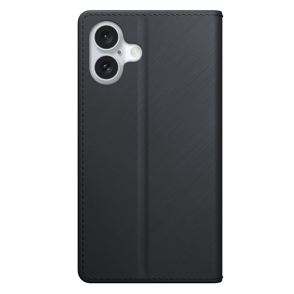 Case for Apple iPhone 16, 3MK, Wallet, Black