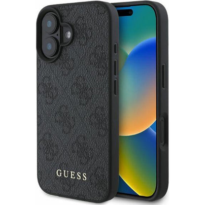 Case for Apple iPhone 16 Plus, Guess, 4G Classic, Black