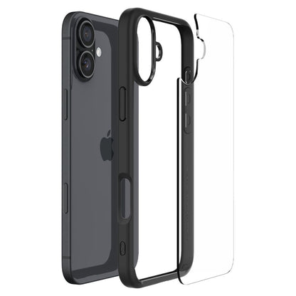 Case for Apple iPhone 16 Plus, Spigen, Ultra Hybrid, Matte Black