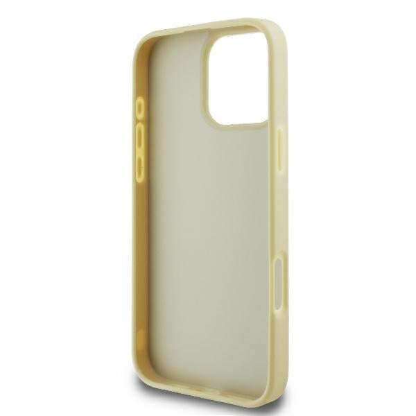 Case for Apple iPhone 16 Pro, Karl Lagerfeld, Metal Signature, Gold