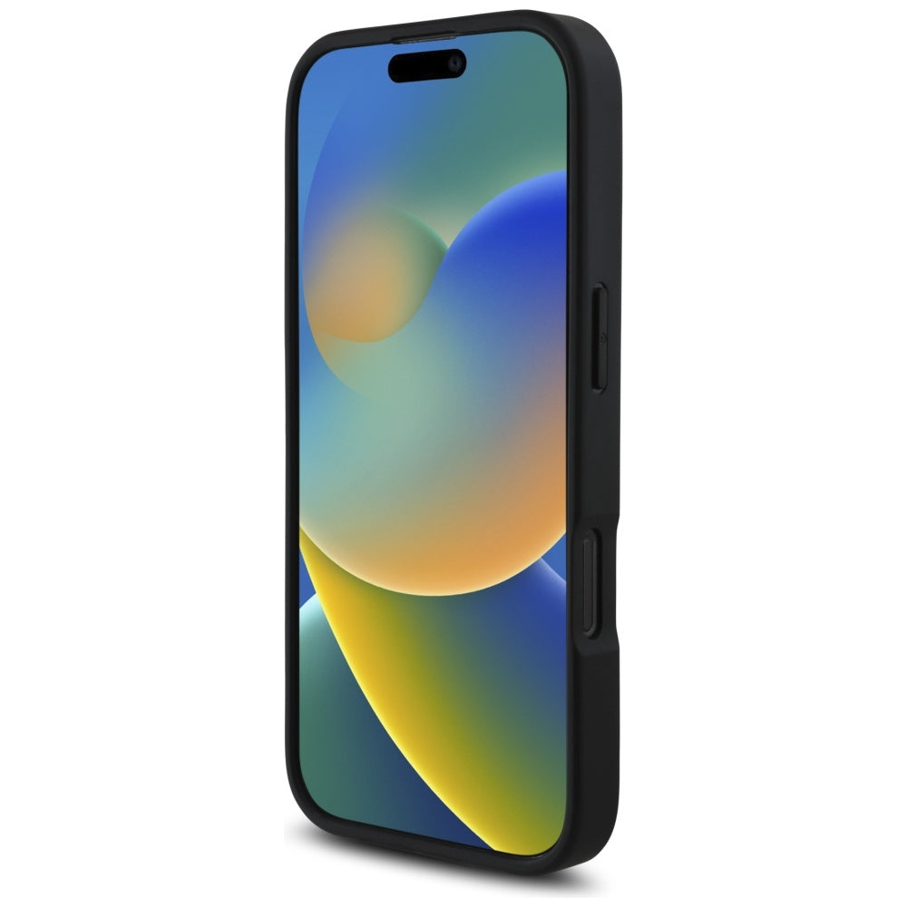 Case for Apple iPhone 16 Pro Max, Karl Lagerfeld, Grained Cardslots, Black