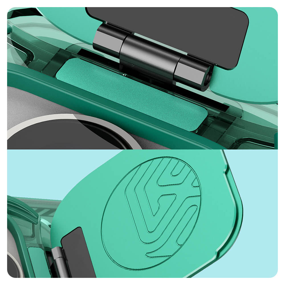 Case for Apple iPhone 16 Pro Max, Nillkin, Iceblade Prop (w/o Camera Cutout), Green