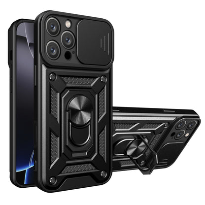 Case for Apple iPhone 16 Pro Max, Techsuit, CamShield, Black