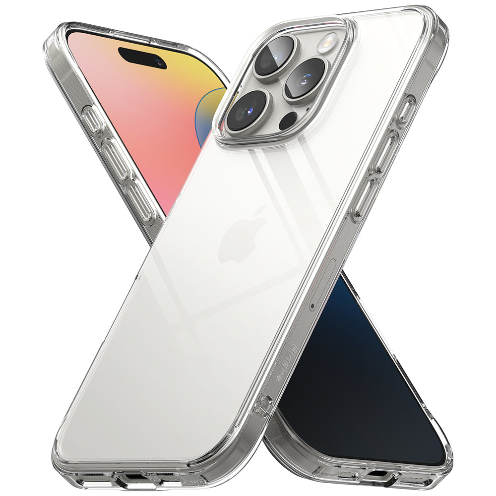 Case for Apple iPhone 16 Pro, Ringke, Fusion, Transparent