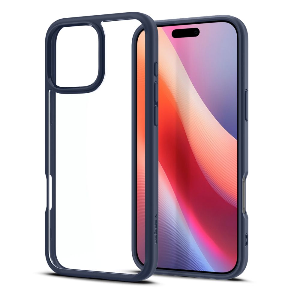 Case for Apple iPhone 16 Pro, Spigen, Ultra Hybrid, Navy ACS08126