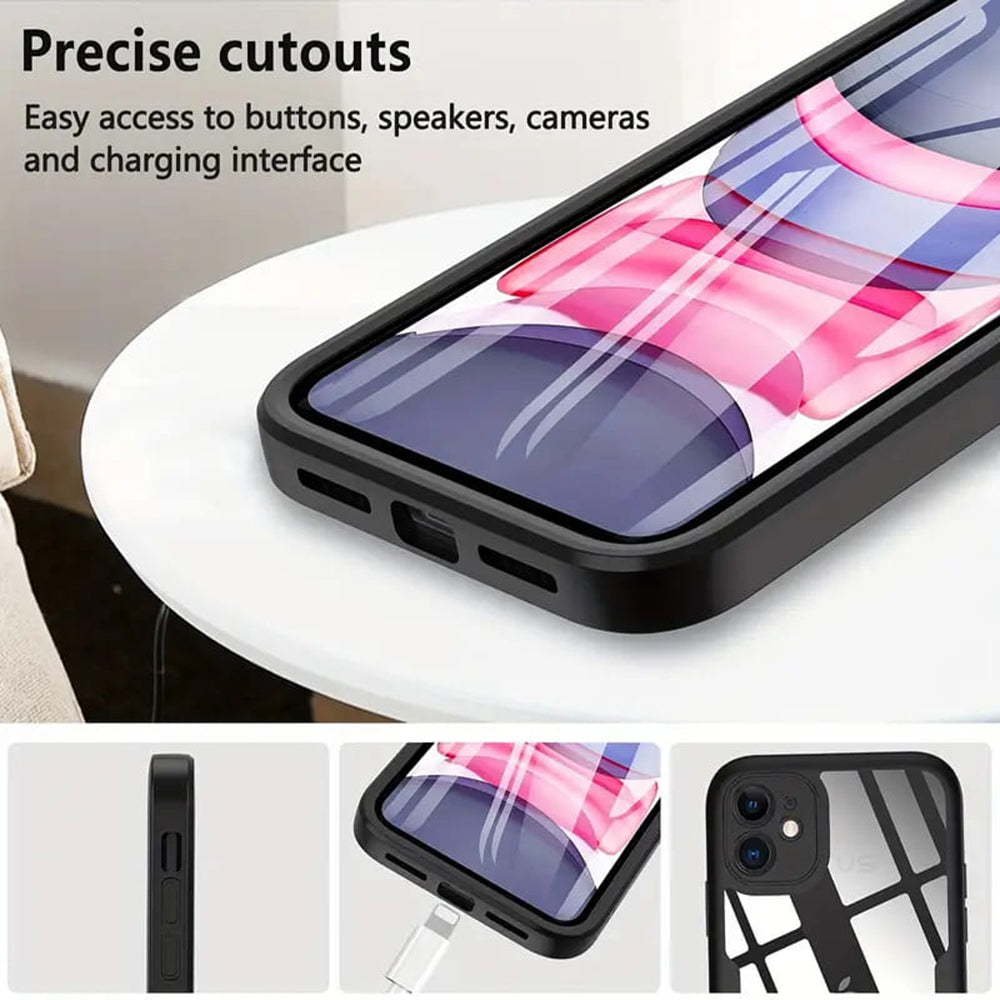 Case for Apple iPhone 16 Pro, Techsuit, ColorVerse 360, Blue