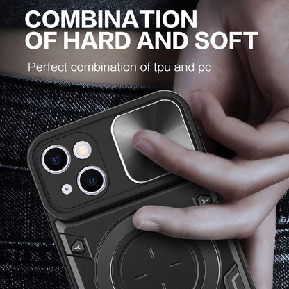 Case for Apple iPhone 16, Techsuit, CamGuard Pro, Black