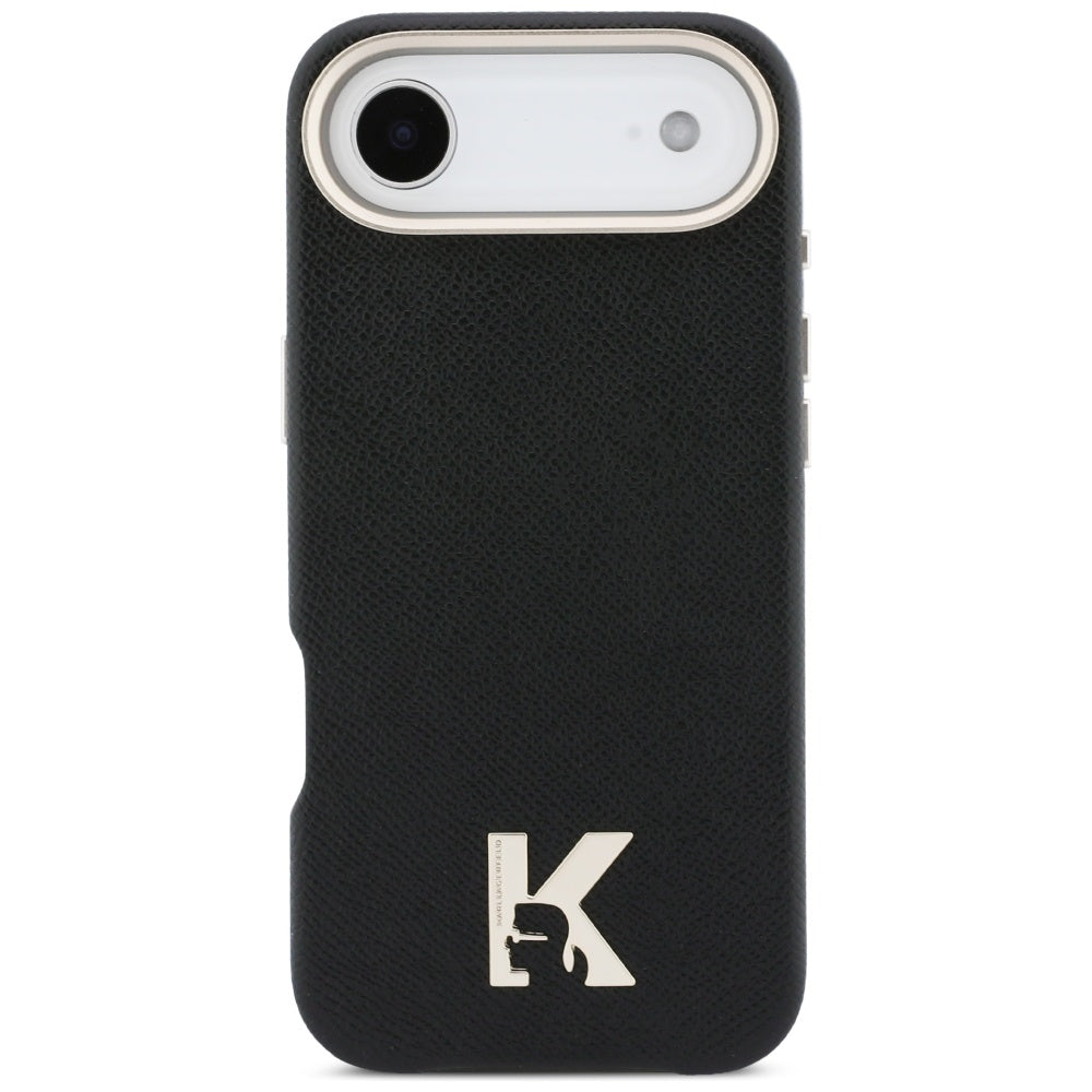 Case for Apple iPhone 17 Air, Karl Lagerfeld, Karl Head Logo, Black