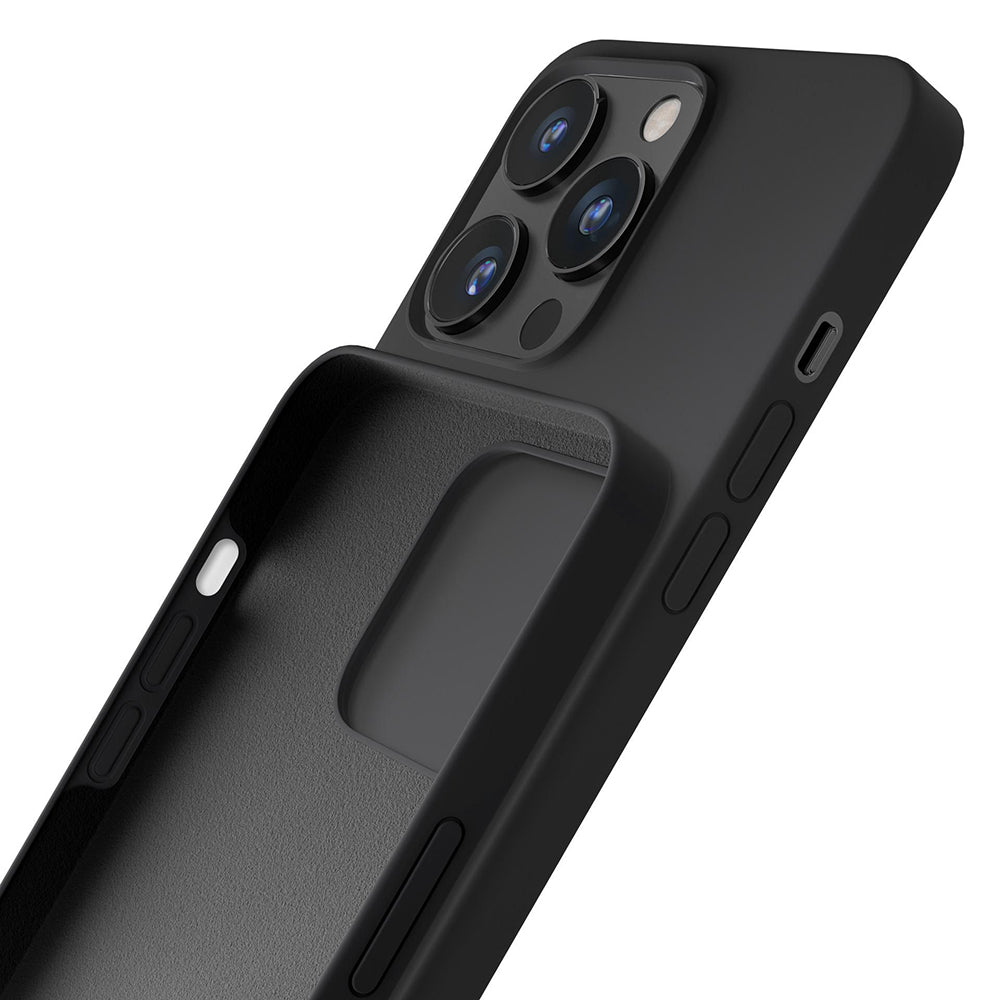 Case for Apple iPhone 17 Pro Max, 3MK, Silicone, Black