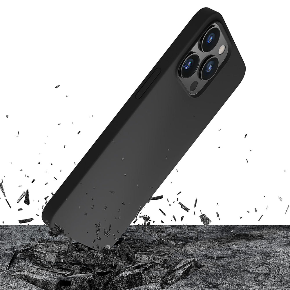 Case for Apple iPhone 17 Pro Max, 3MK, Silicone, Black
