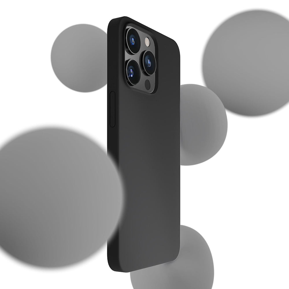 Case for Apple iPhone 17 Pro Max, 3MK, Silicone, Black