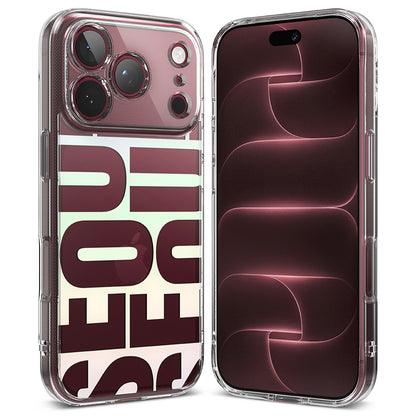Case for Apple iPhone 18 Pro / 17 Pro, Ringke, Fusion Seoul, Burgundy