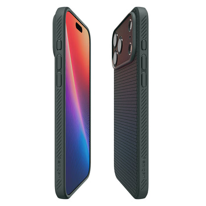 Case for Apple iPhone 18 Pro / 17 Pro, Spigen, Liquid Air, Green ACS12151