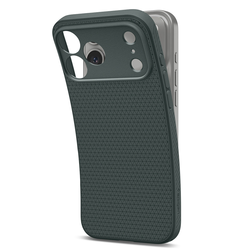 Case for Apple iPhone 18 Pro / 17 Pro, Spigen, Liquid Air, Green ACS12151