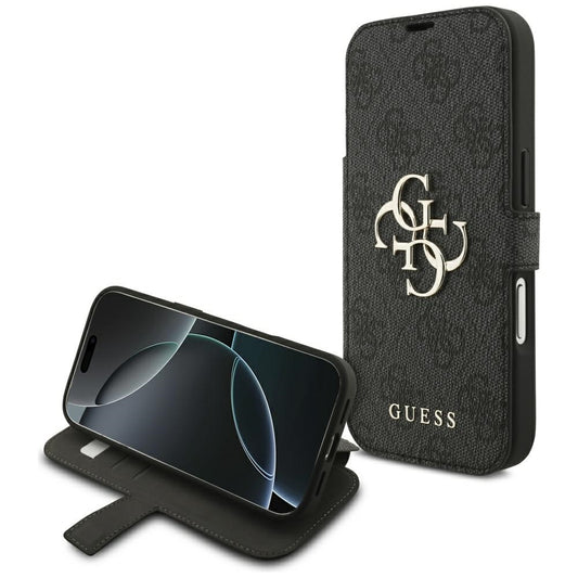 Case for Apple iPhone 18 Pro Max / 17 Pro Max, Guess, 4G Metal Logo, Black