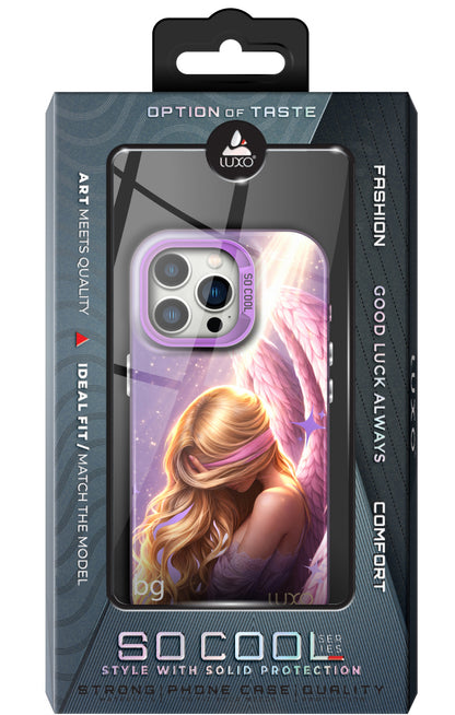 Case for Apple iPhone 16, LUXO So CooL, ArcadiA Angel, Multicolor