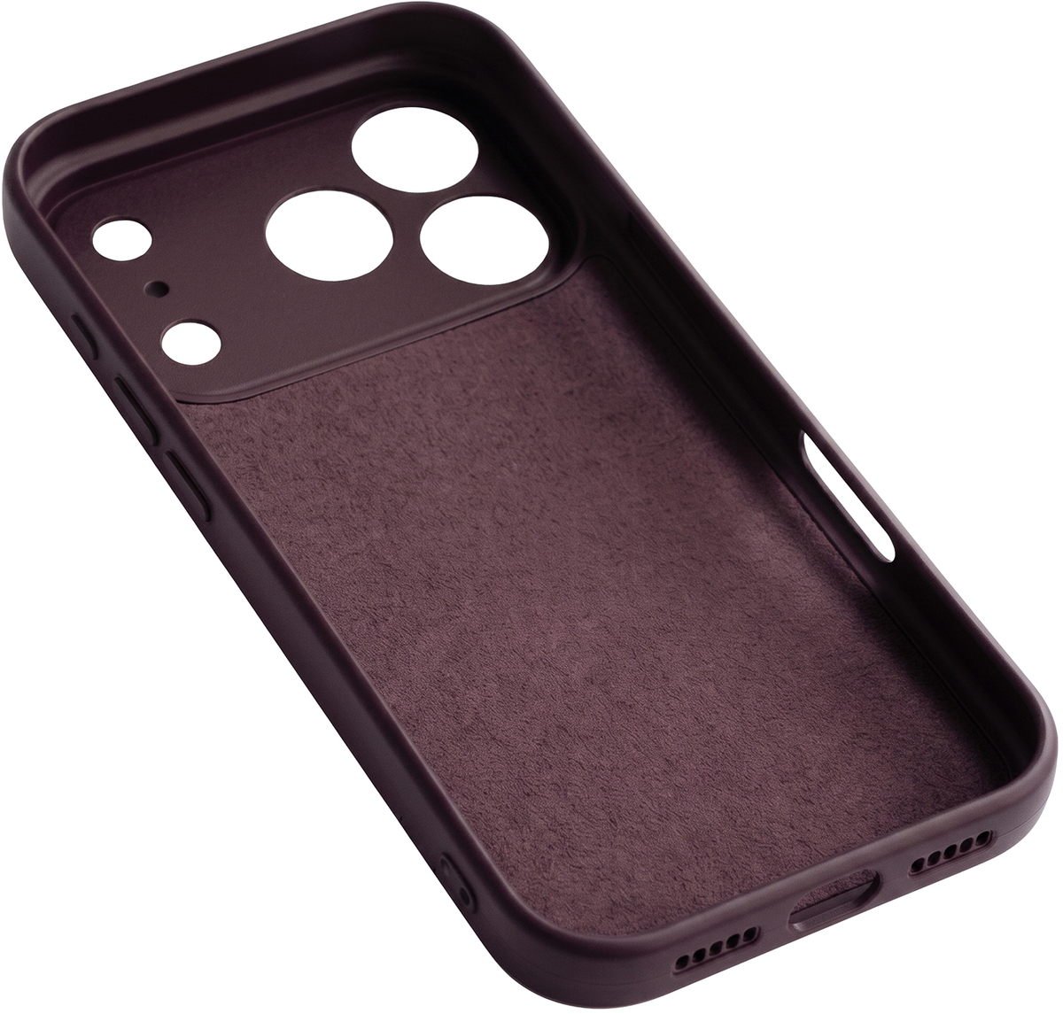 Case for Apple iPhone 18 Pro / 17 Pro, OEM, Silicone, Burgundy