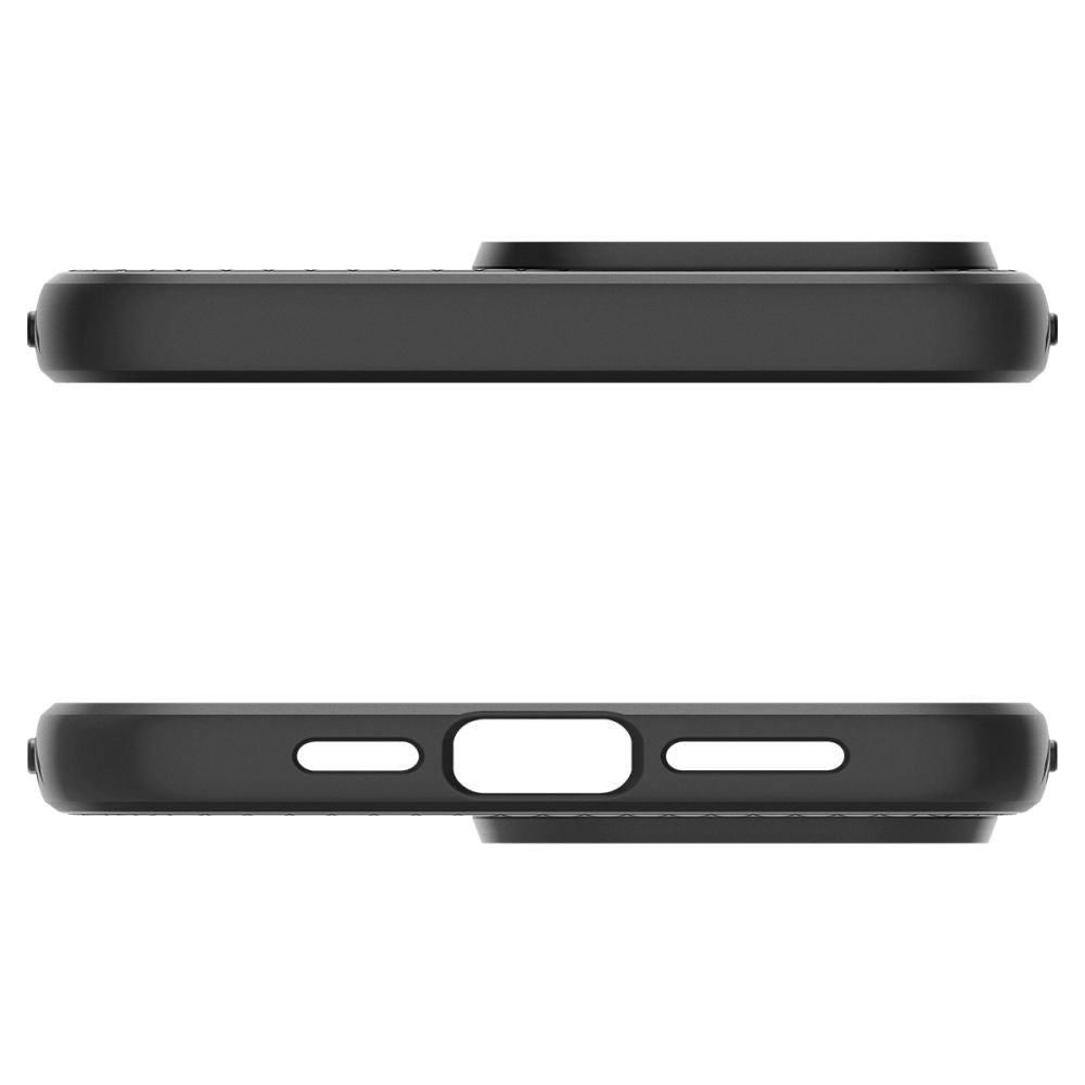 Case for Apple iPhone 15 Pro, Spigen, Liquid Air Matte, Black ACS06704 