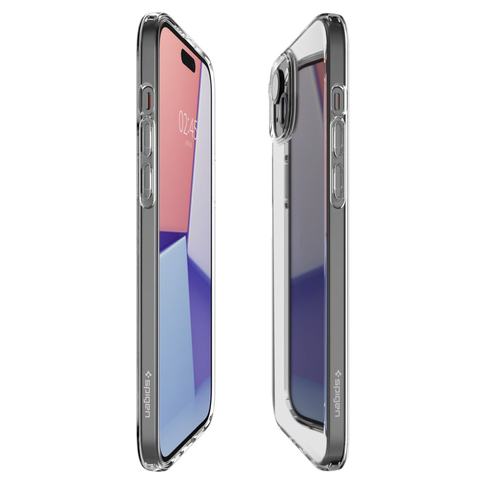 Case for Apple iPhone 15, Spigen, Liquid Crystal, Transparent