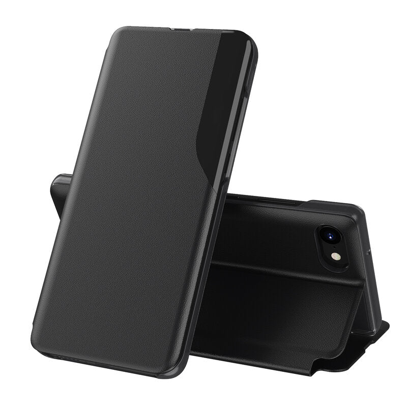 Case for Apple iPhone SE (2022) / SE (2020) / 8 / 7, Techsuit, eFold, Black