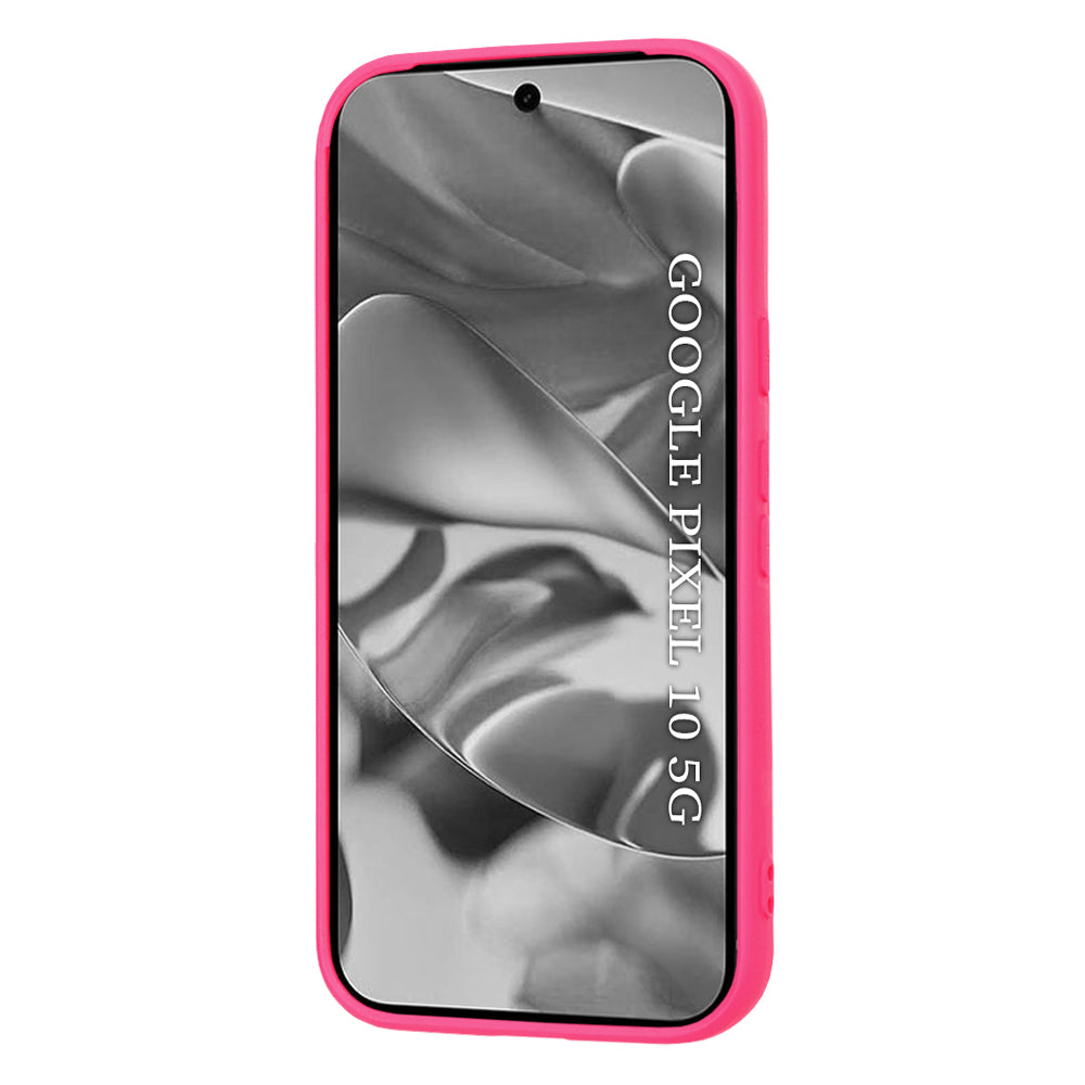 Case for Google Pixel 10 Pro / 10, Techsuit, SoftFlex, Dark Pink