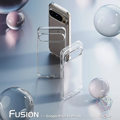 Case for Google Pixel 10 Pro XL, Ringke, Fusion, Matte Transparent