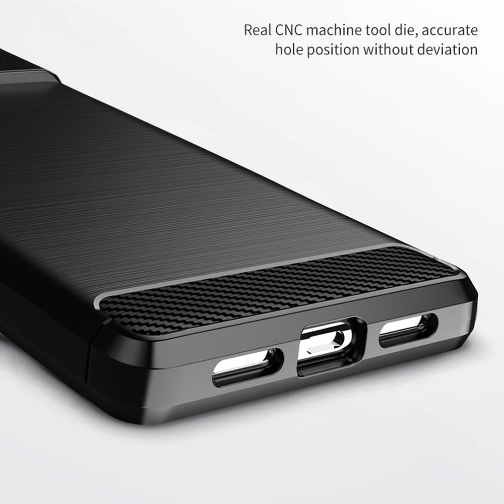 Case for Google Pixel 6, Techsuit, Carbon, Black