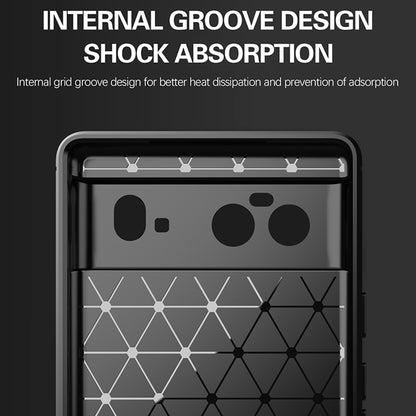 Case for Google Pixel 6, Techsuit, Carbon, Black