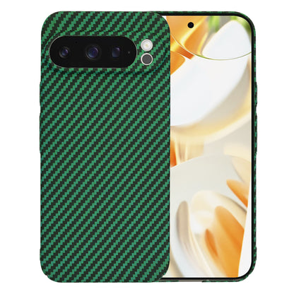 Case for Google Pixel 9 Pro, Techsuit, Carbonite FiberShell, Green