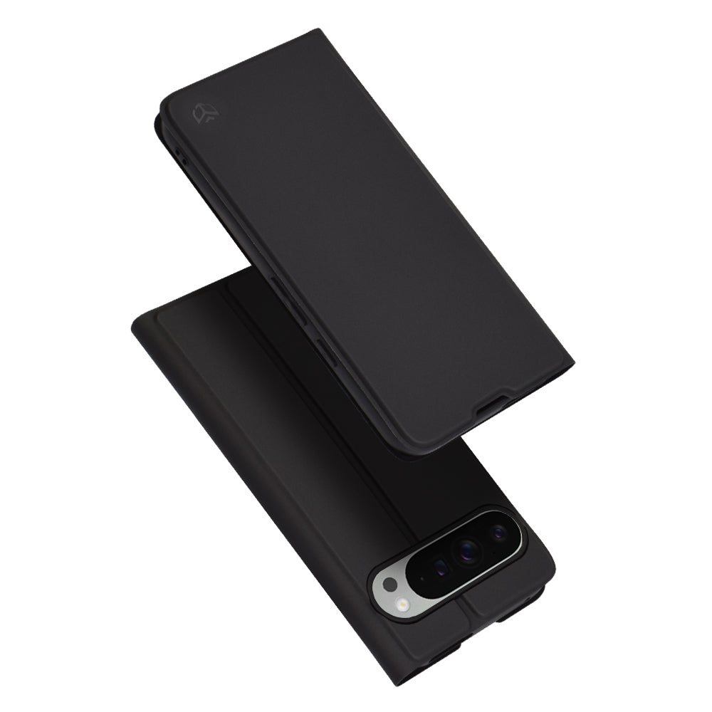 Case for Google Pixel 9 Pro XL, Techsuit, Magskin Book, Black