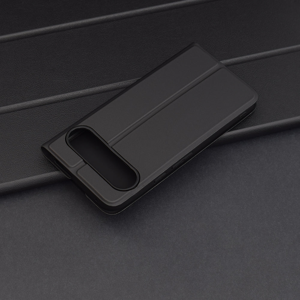 Case for Google Pixel 9 Pro XL, Techsuit, Magskin Book, Black