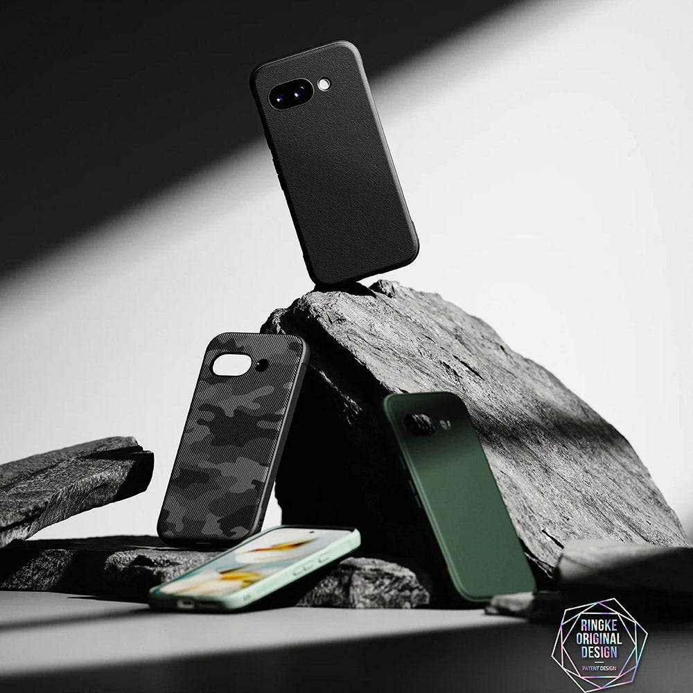Case for Google Pixel 9a, Ringke, Onyx, Dark Green