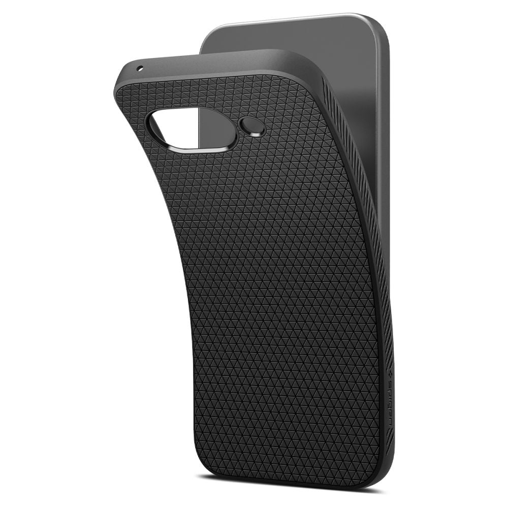 Case for Google Pixel 9a, Spigen, Liquid Air, Matte Black ACS09039