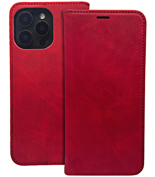 Case for Honor 400 Lite, OEM, Smart Suede, Red